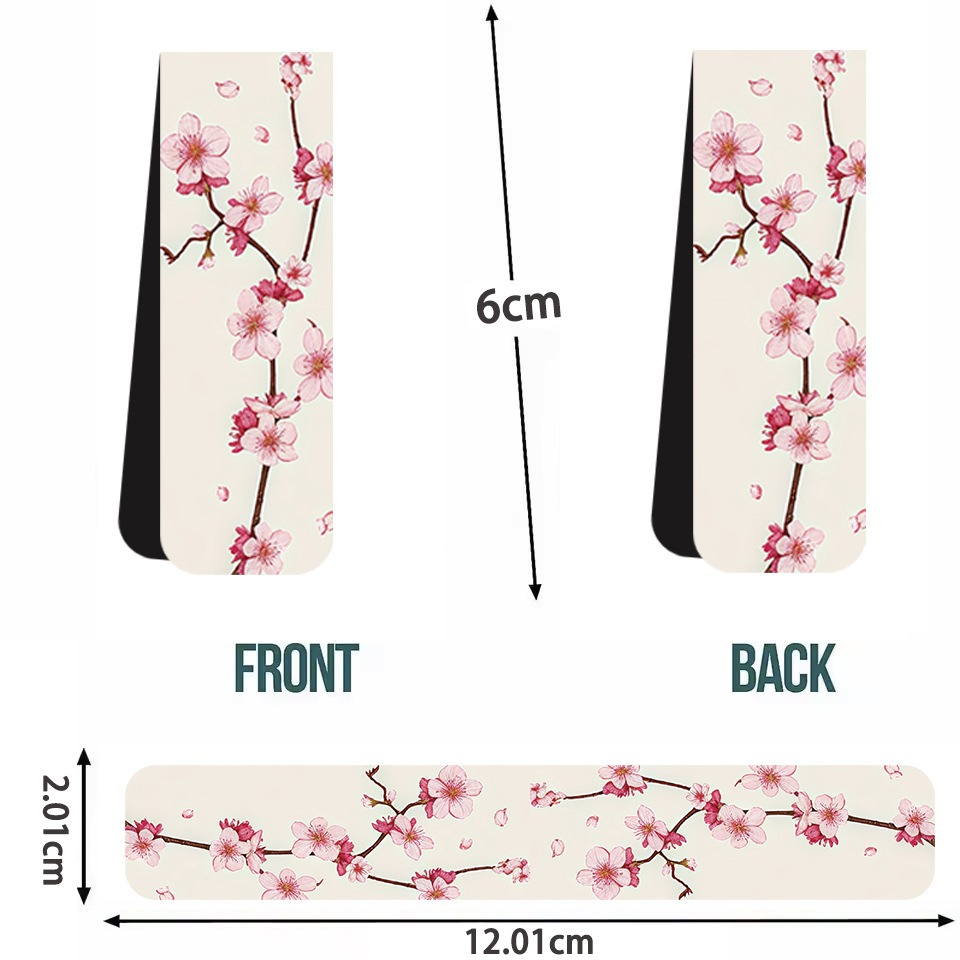Bookmark Magnetic Clip - Marcadores magnéticos para livros, 5 peças,