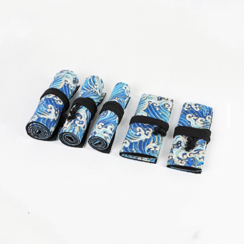 Pen Pouch Roll - 12/24/36/48/72 buracos lona roll up lápis