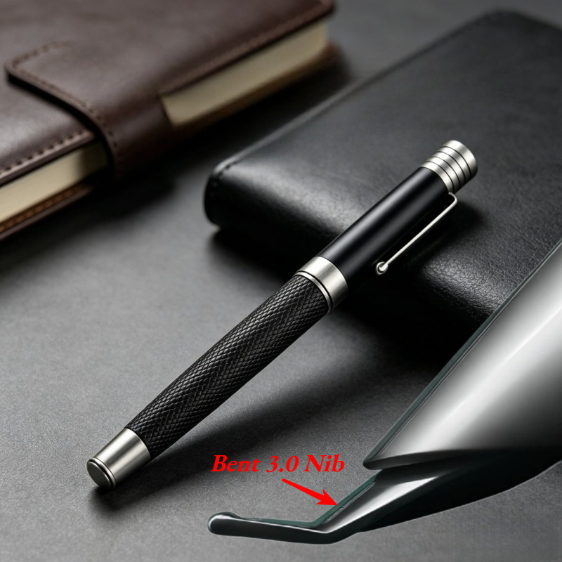 Stationery Supplies Business - Caneta-tinteiro Benovel Long Knife Art com
