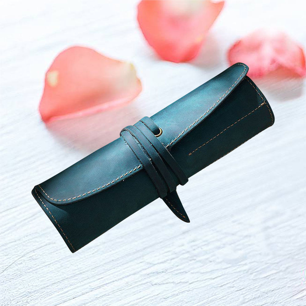 Estojo de canetas vintage azul - Pen Pouch Roll avaliação e preço