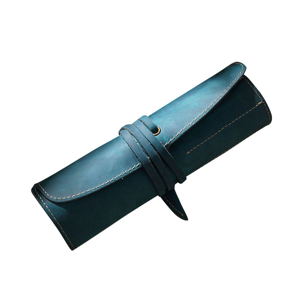 Estojo de canetas vintage azul - Pen Pouch Roll avaliação e preço