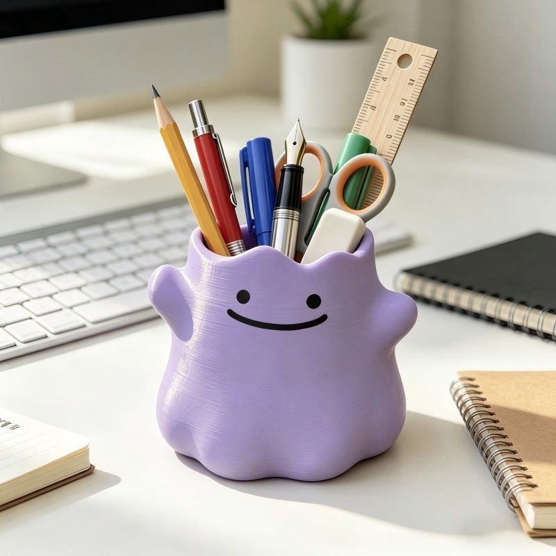 Porta-Canetas Pokémon Ditto, C - Stationery Office avaliação e preço