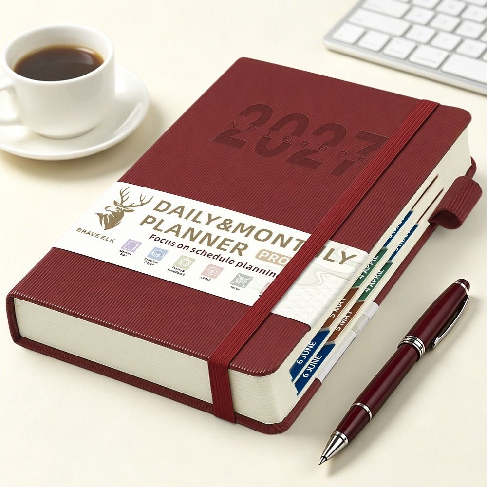 Caderno Planejador Diário Tama - Journal Leather Hardcover avaliação e preço