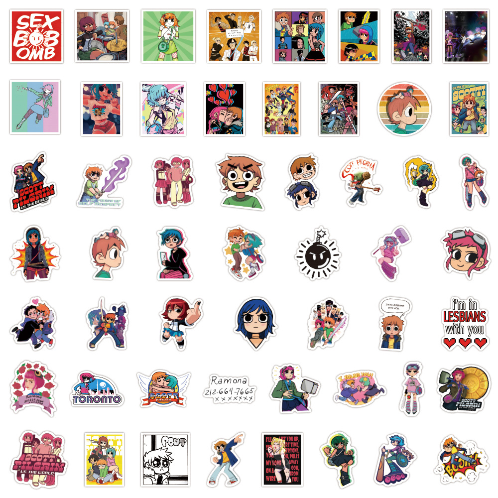 55 adesivos fofos do Scott Pil - Memo Pad Sticky avaliação e preço
