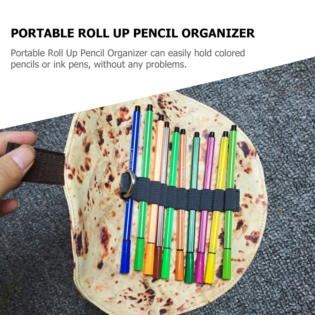 2 Peças Estojo de Lápis Enrolá - Pen Pouch Roll avaliação e preço