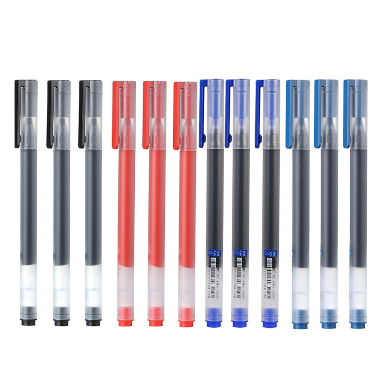 12/6 pc/lote caneta gel 0.5mm  - Stationery Supplies Business avaliação e preço