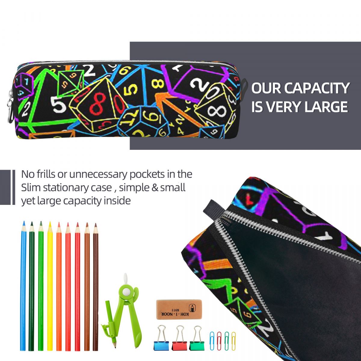 D&D (Dungeons And Dragons) Ass - Pen Pouch Roll avaliação e preço